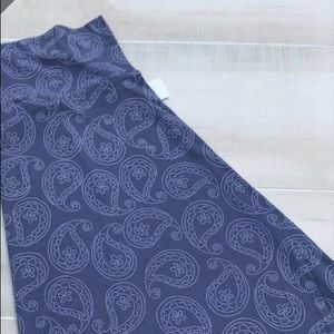 XL Paisley print LuLaRoe Azure Skirt